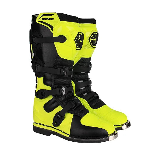 Мотоботы Scoyco MBM006 высокие желтые 41