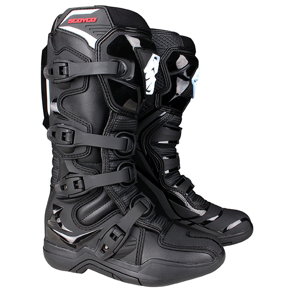 Мотоботы Scoyco MBM003 высокие черные 46