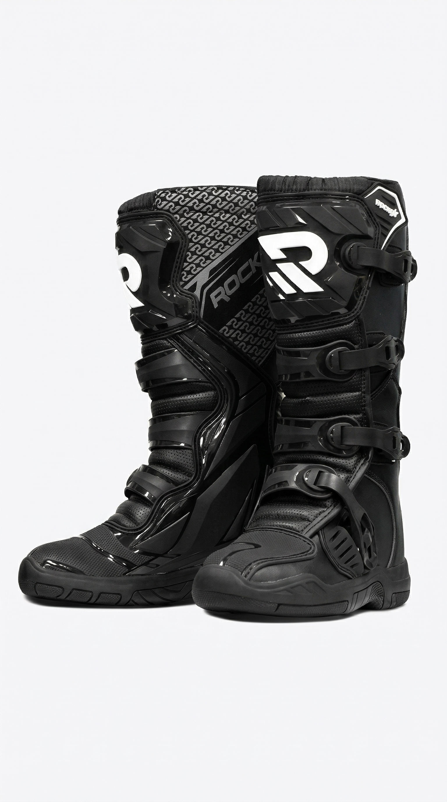 Мотоботы ROCKOT RX9, черный, 46