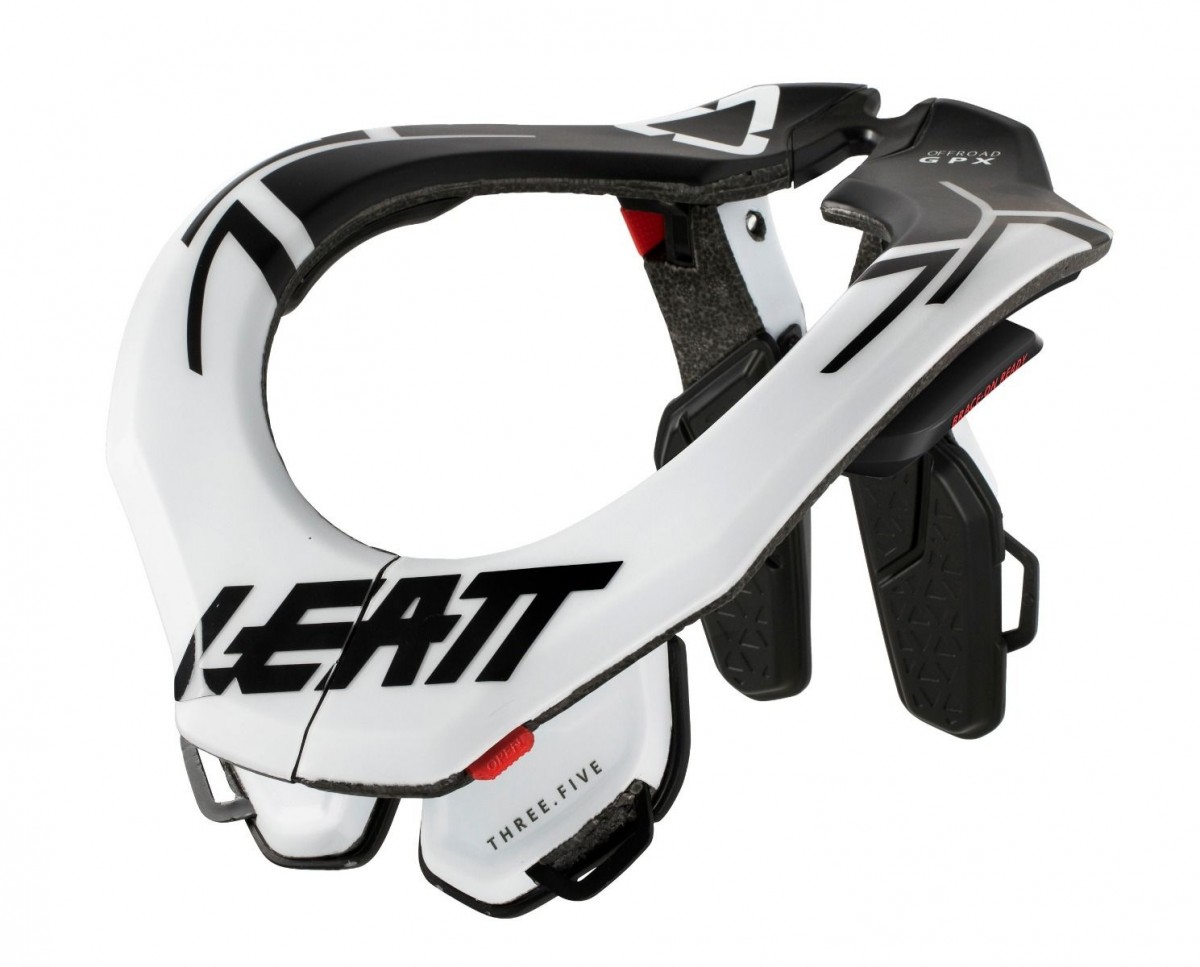 Защита шеи LEATT GPX 3.5 Brace белая  S/M