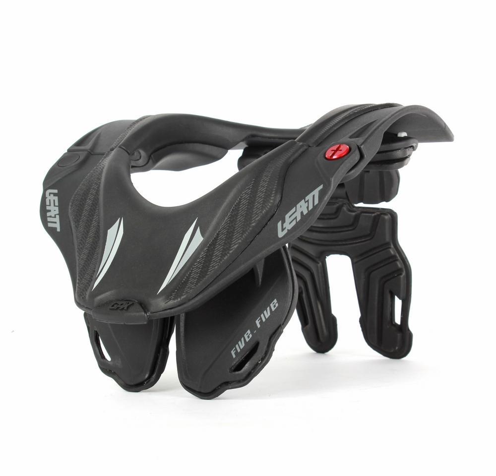 Защита шеи LEATT GPX 5.5 Brace Junior чёрная/серая (юниорская)