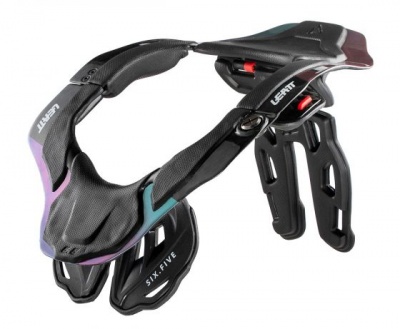 Защита шеи Leatt GPX 6.5 Carbon/Hologram L/XL черная (1020003841)