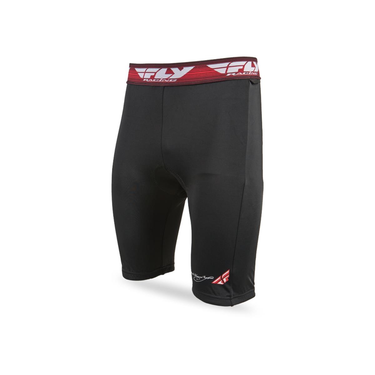 Шорты защитные FLY RACING CHAMOIS черные  XL