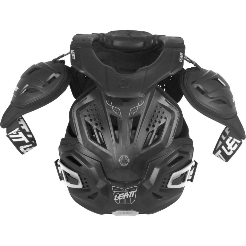 Защита тела+защита шеи LEATT Fusion Vest 3.0 чёрная  S/M (160-172)