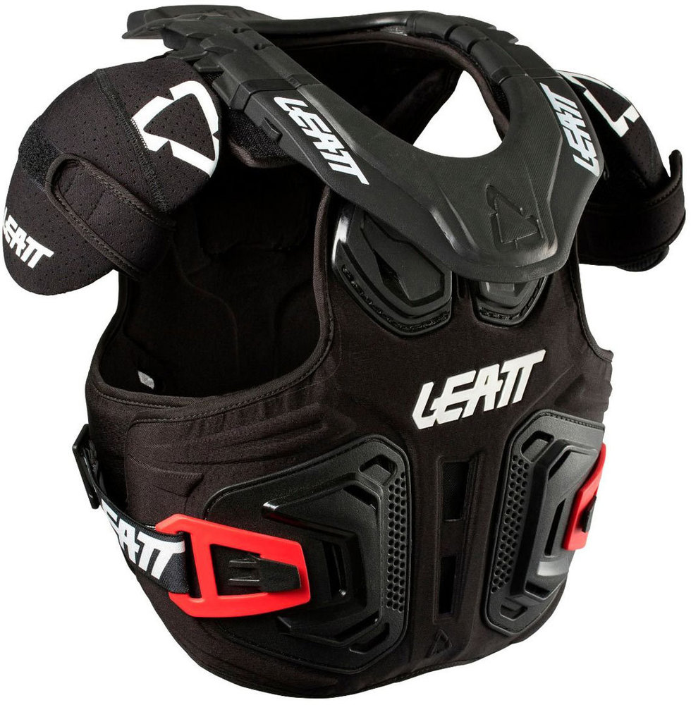 Защита тела+защита шеи LEATT Fusion Vest Junior 2.0 чёрная XXL  (юниорская)