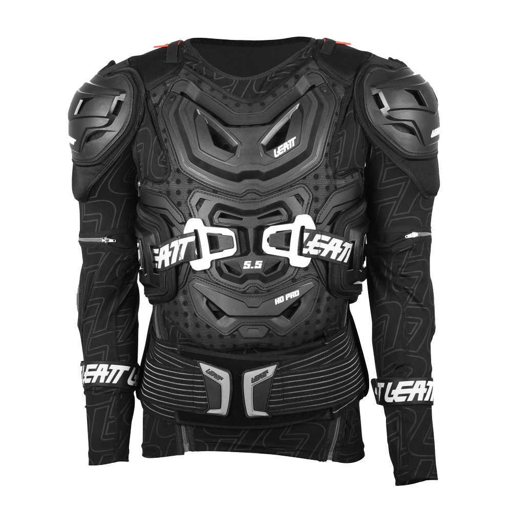 Защита панцирь Leatt Body Protector 5.5 (Взрослый, S/M, черный, 2020 (5015400100))