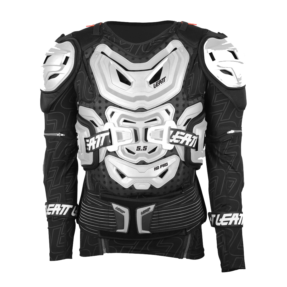 Защита панцирь Leatt Body Protector 5.5 Взрослый, S/M, белый, 2020 (5015400110)