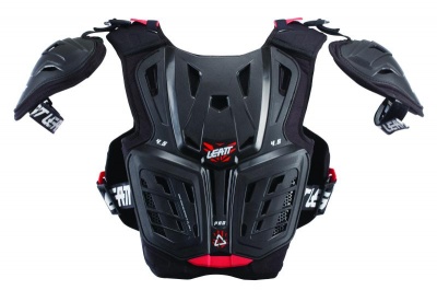 Защита панцирь подростковый Leatt Chest Protector 4.5 Pro Junior черная / красная S/M (134-146) (5017120130