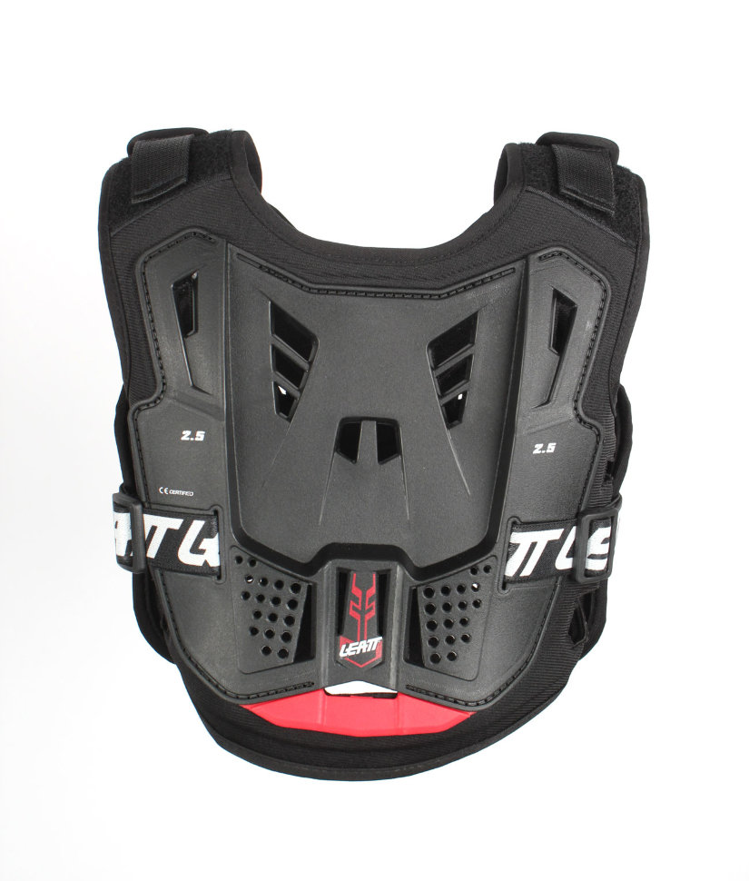 Защита панцирь детский Leatt Chest Protector 2.5 Kids черная / красная (110-134) (5016100601)