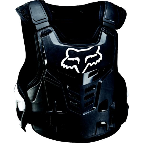 Защита панцирь подростковый Fox Raptor Proframe LC Youth черная / белая