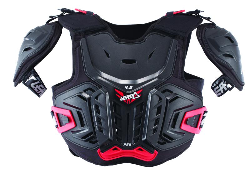 Защита панцирь подростковый Leatt Chest Protector 4.5 Pro Junior (Black/Red, L/XL, 2022 (5017120131))