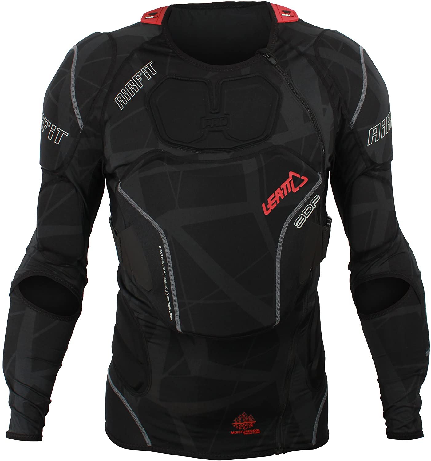 Защита панцирь Leatt Body Protector 3DF AirFit черная, L/XL, 2021 (5018101212)