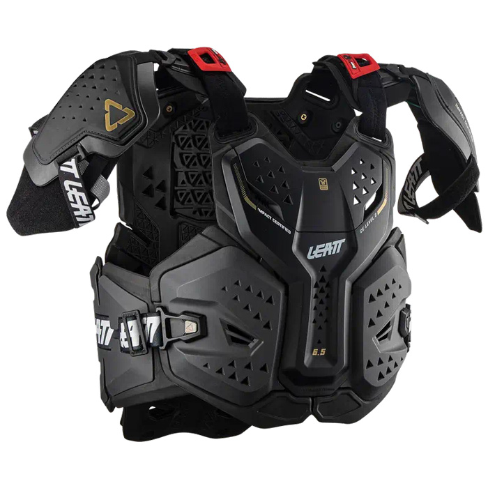 Защита панцирь Leatt Chest Protector 6.5 Pro черная, XXL, 2021 (5021400182)