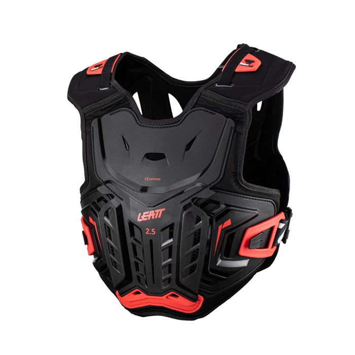 Защита панцирь подростковый Leatt Chest Protector 2.5 Junior (Black/Red, S/M, 2024 (5022151390))