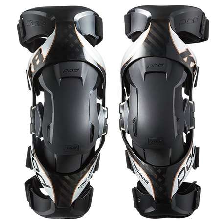 Наколенники POD K8 2.0 Carbon/Silver S (K8013-169-SM)