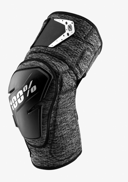 Наколенники 100% Fortis Knee Guards Grey Heather/Black L/XL