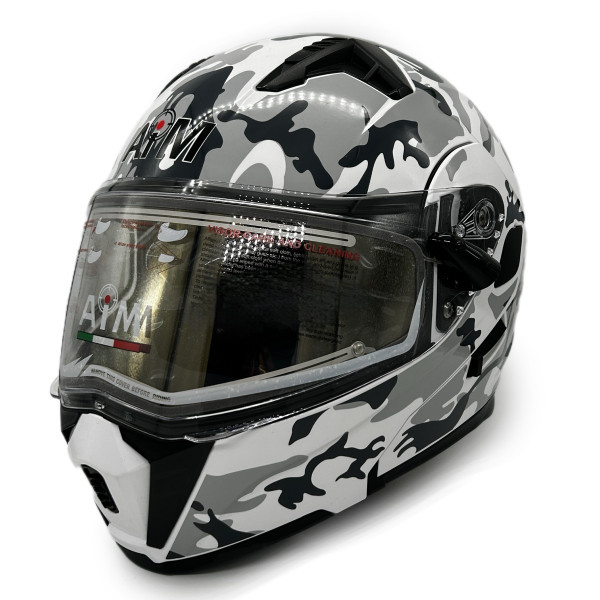 Шлем AiM JK906S Camouflage Glossy, L