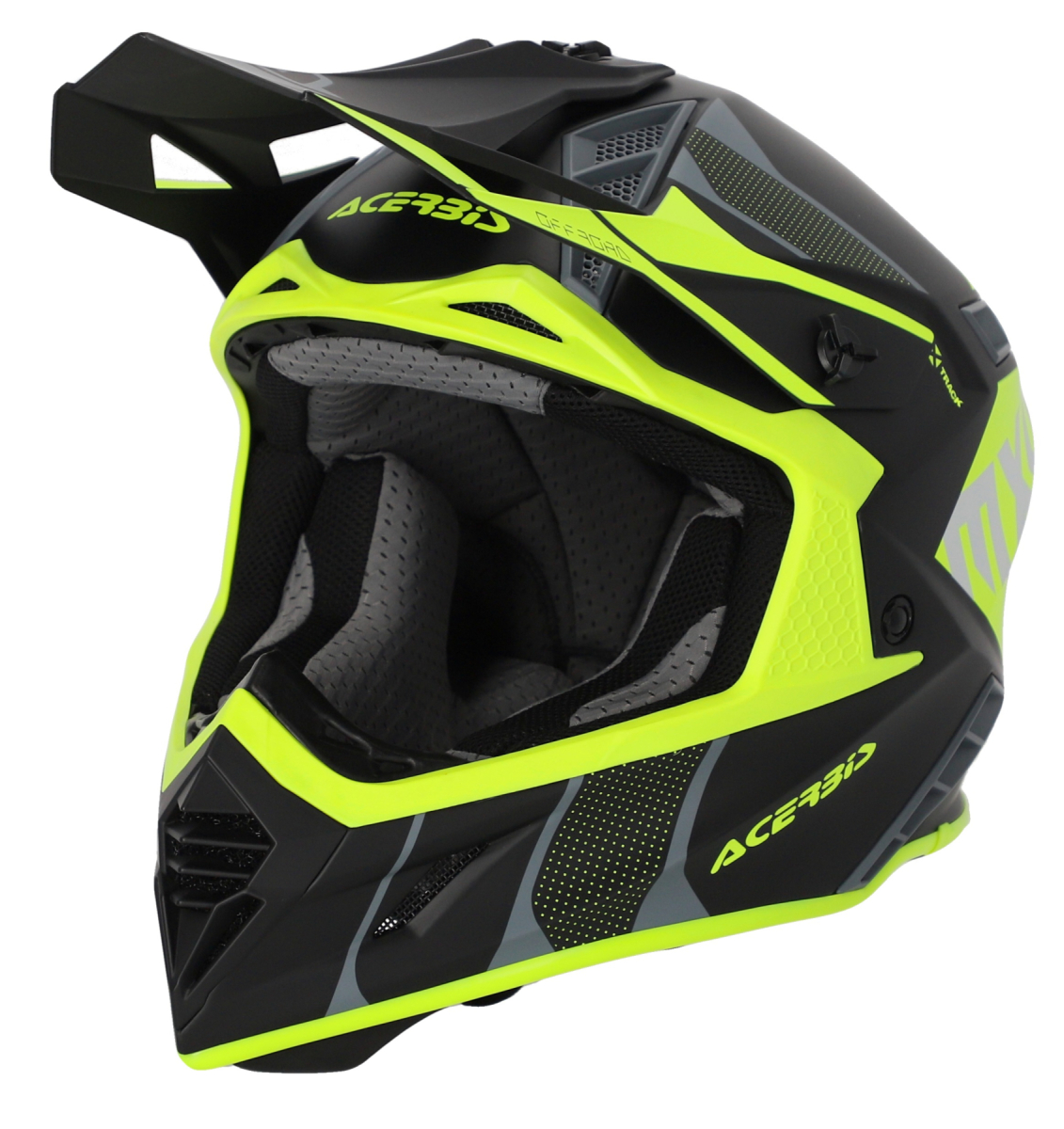 Шлем Acerbis LINEAR 22-06 Black/Fluo-Yellow, L