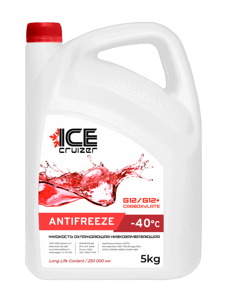Антифриз ice cruizer G12/G12+ 10кг