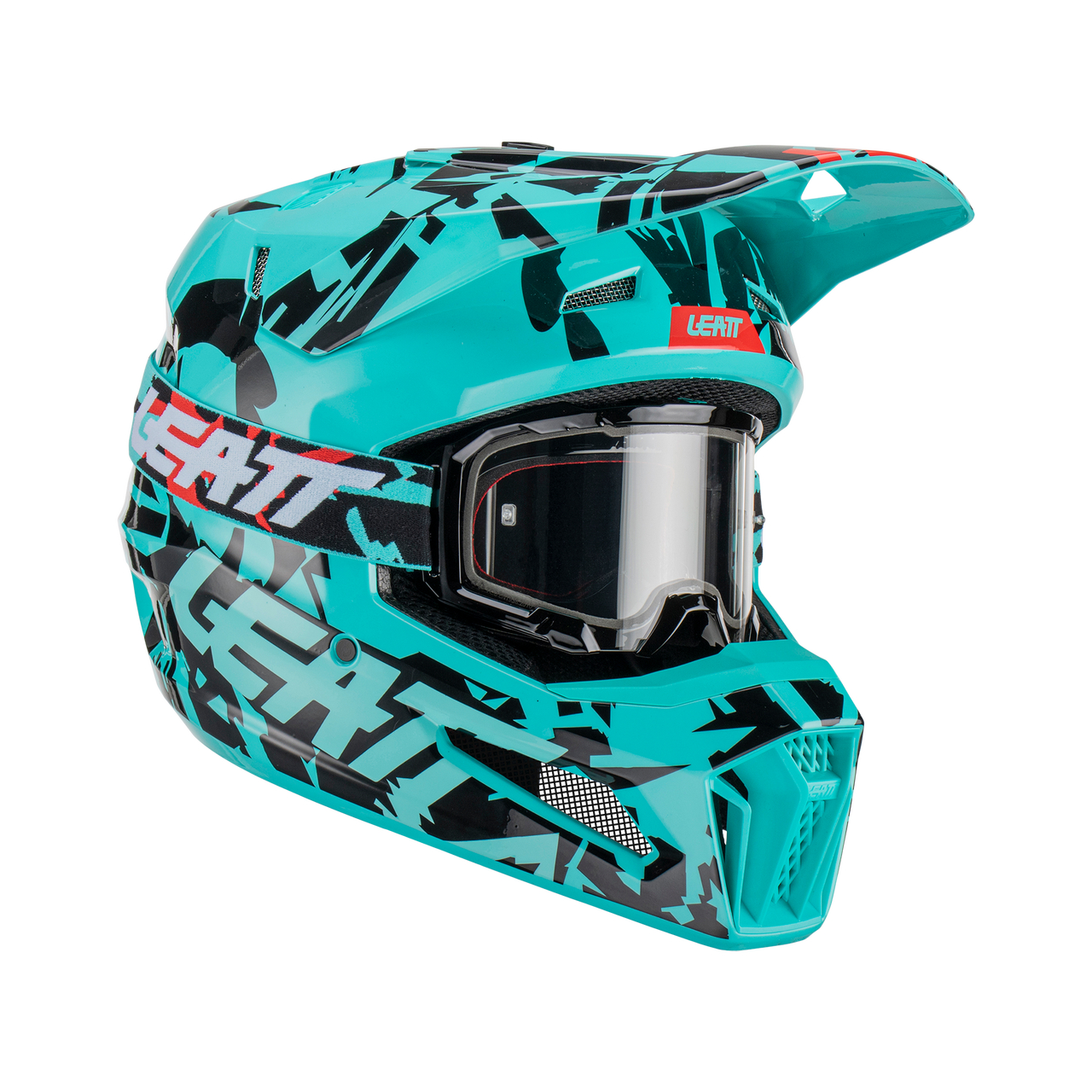 Мотошлем Leatt Moto 3.5 Helmet Kit (Fuel, S, 2023 (1023011001))