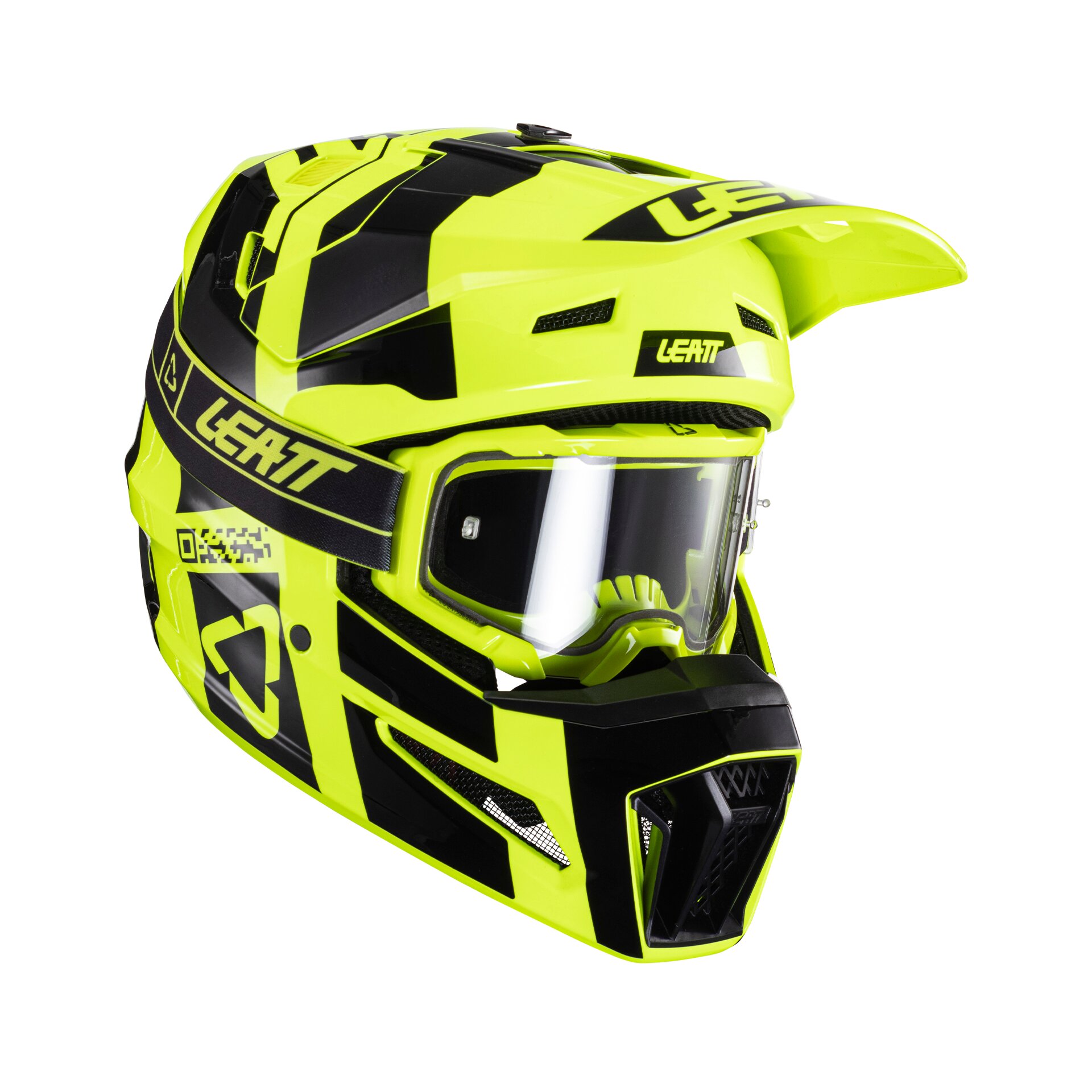 Мотошлем Leatt Moto 3.5 Helmet Kit (Citrus, S, 2024 (1024060421))