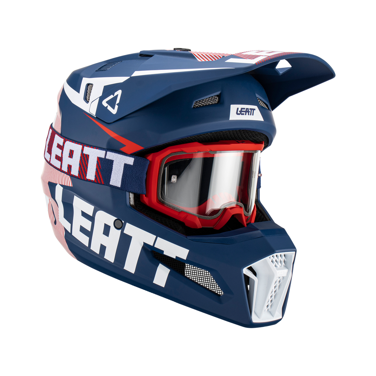 Мотошлем Leatt Moto 3.5 Helmet Kit (Royal, M, 2023 (1023011102))