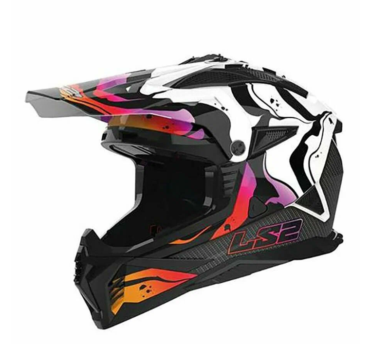 Шлем LS2 MX708 FAST 2 WASH Gloss White M
