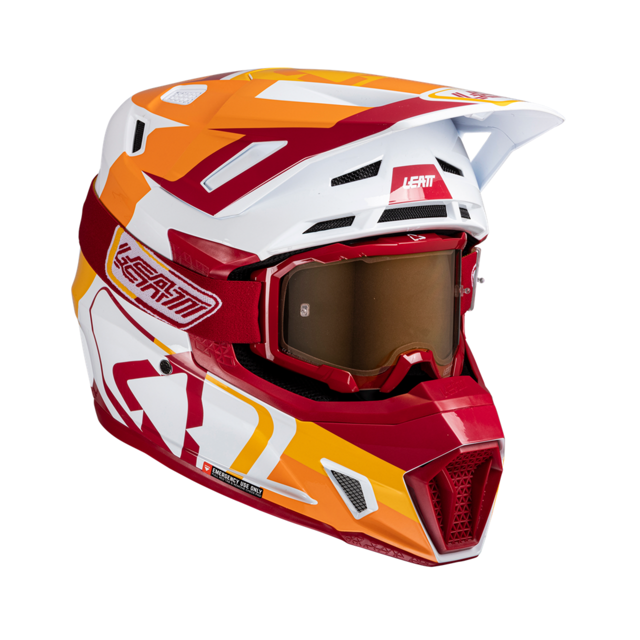 Мотошлем Leatt Moto 7.5 Helmet Kit Ruby M