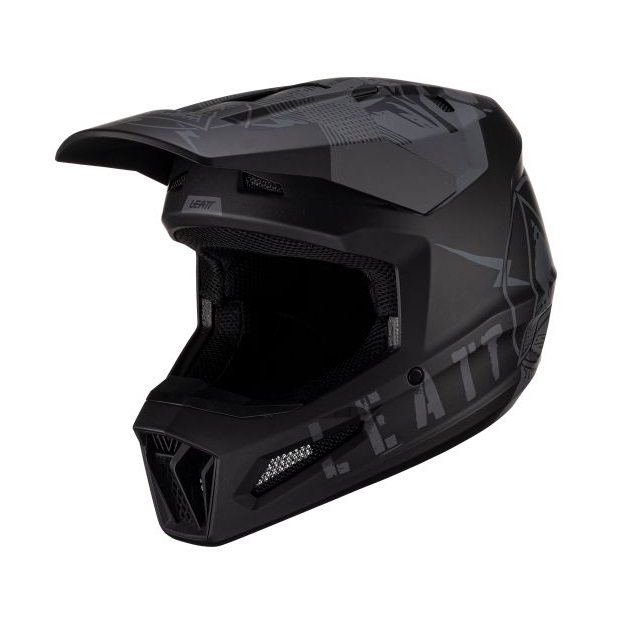 Мотошлем Leatt Moto 2.5 Helmet (Stealth, XXL, 2024 (1024060565))