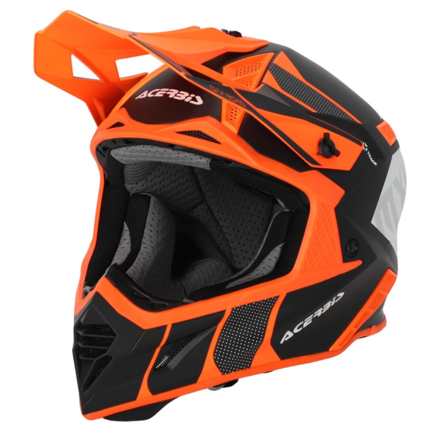 Шлем Acerbis X-TRACK 22-06 Orange-Fluo/Black XS