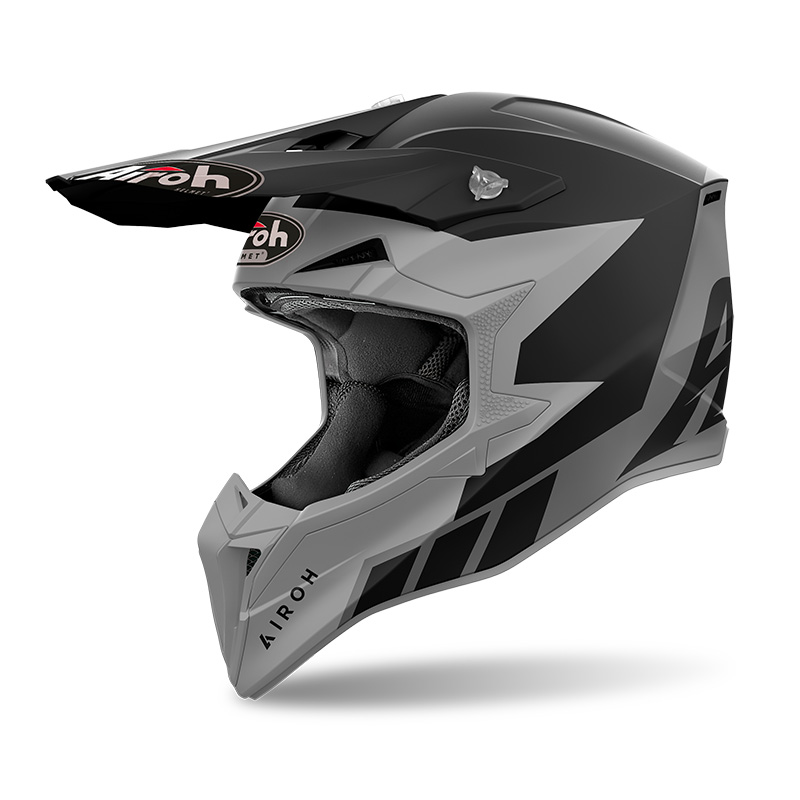 Мотошлем AIROH WRAAAP RELOADED ANTHRACITE MATT S