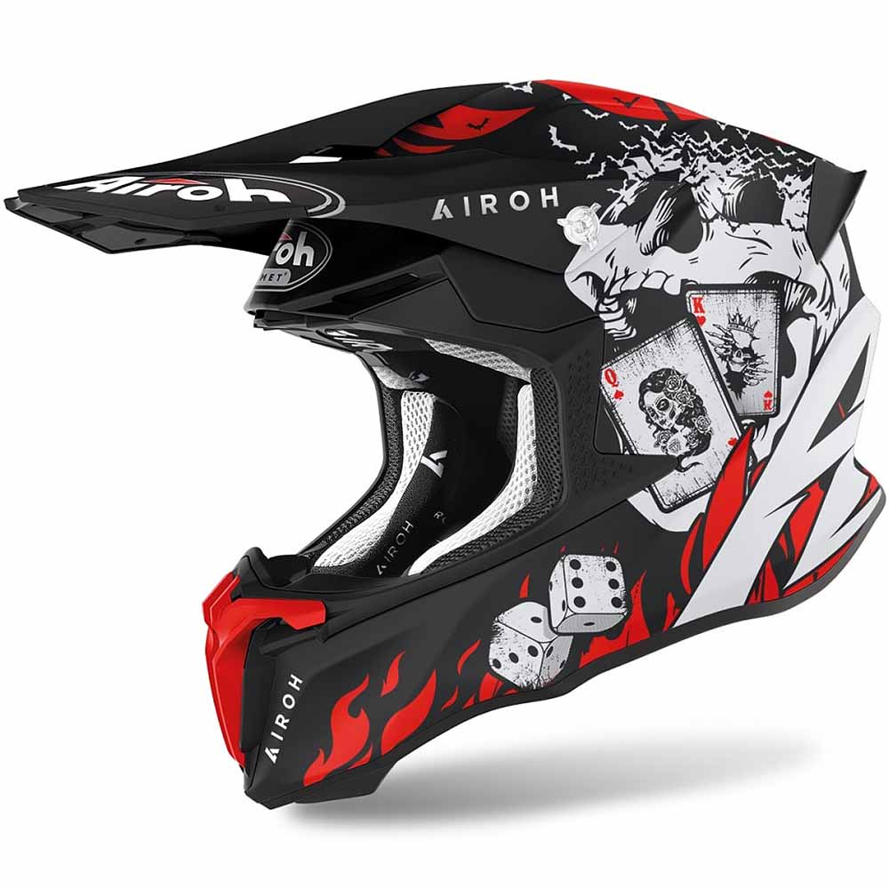 Мотошлем AIROH TWIST 2.0 HELL MATT  L