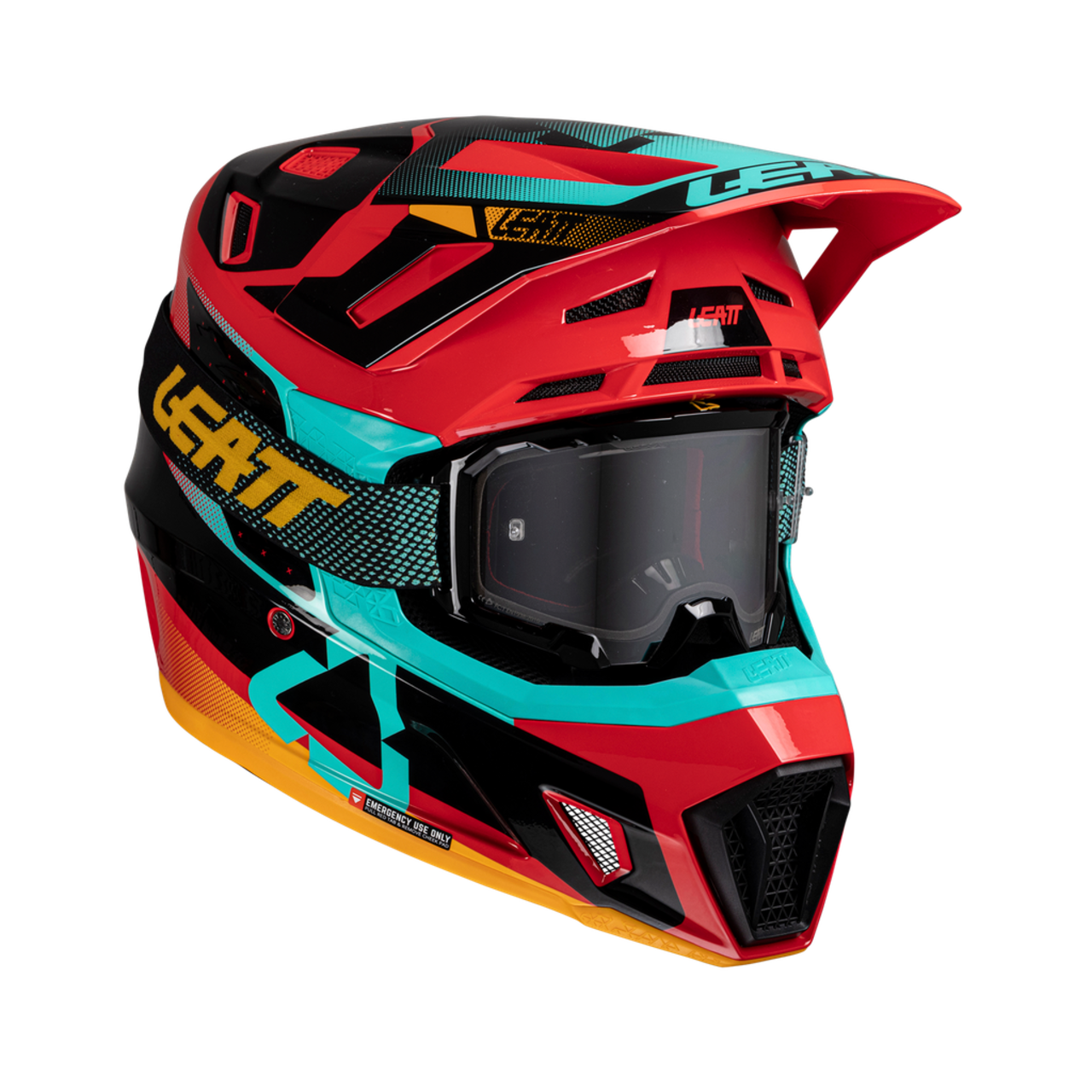 Мотошлем Leatt Moto 7.5 Helmet Kit Red L
