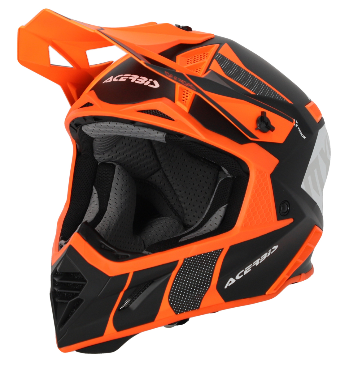 Шлем Acerbis X-TRACK 22-06 Orange-Fluo/Black , M