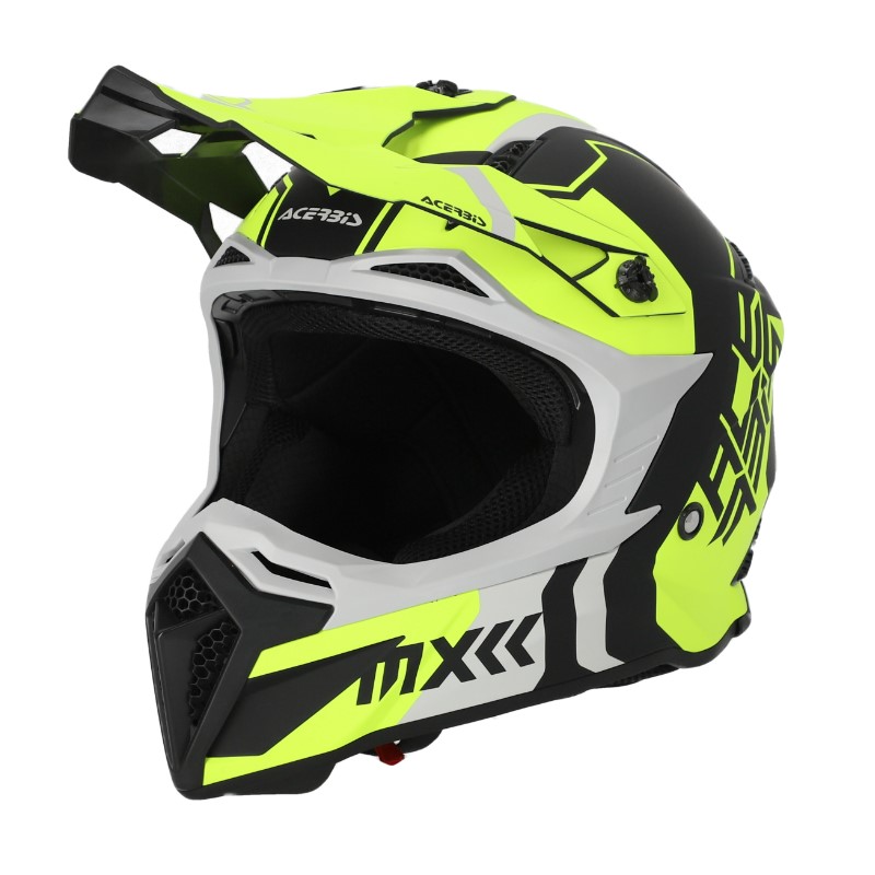 Шлем Acerbis PROFILE 5 22-06 Black/Fluo-Yellow ,  S