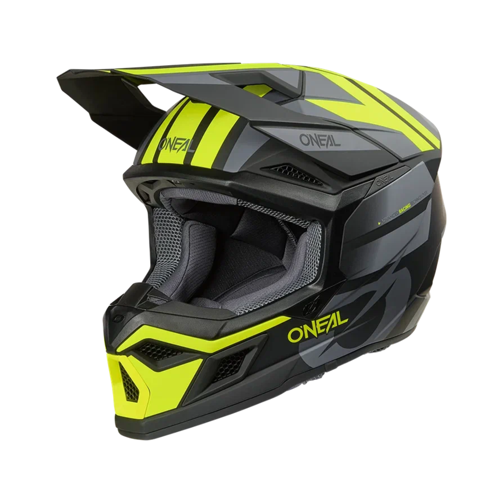 Шлем кроссовый O'NEAL 3Series Ride V.25, черный/желтый, M