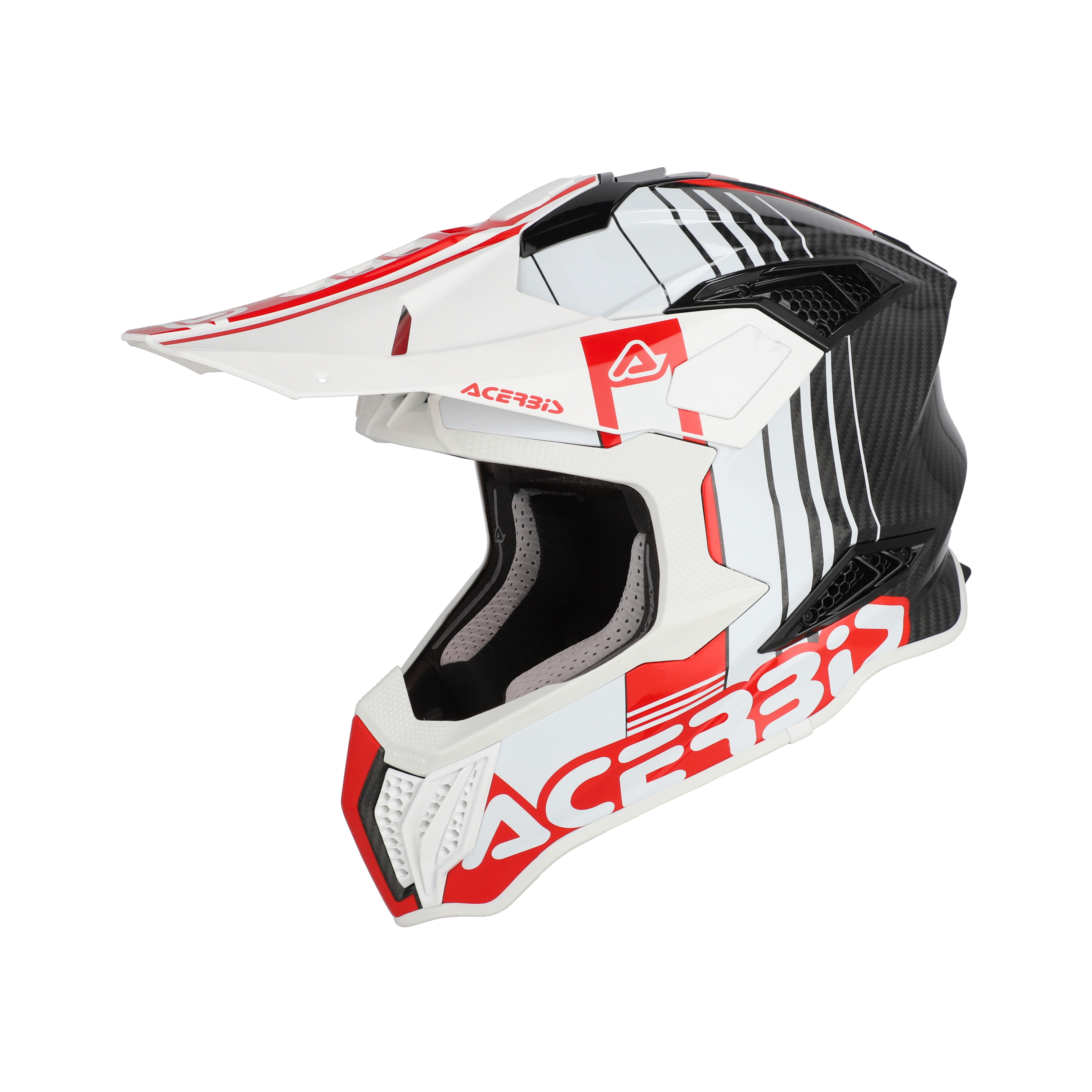 Шлем Acerbis AIRSTRIKE-C White/Red, M