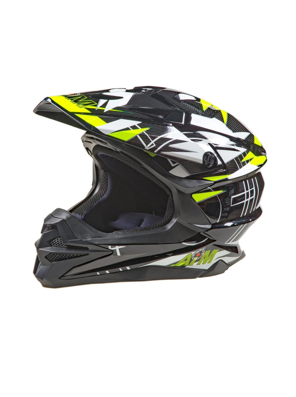 Шлем AiM JK803S Yellow/Black, XL