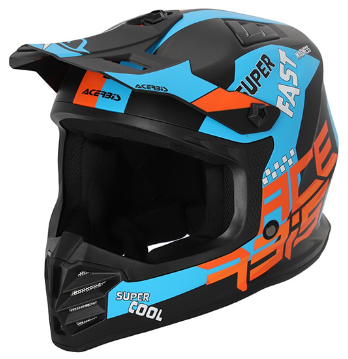 Шлем детский Acerbis PROFILE JUNIOR Black/Orange, M (49-50)