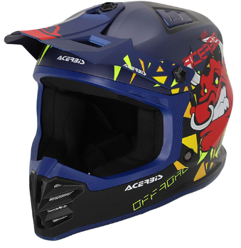Шлем детский Acerbis PROFILE JUNIOR Blue/Black, M (49-50)
