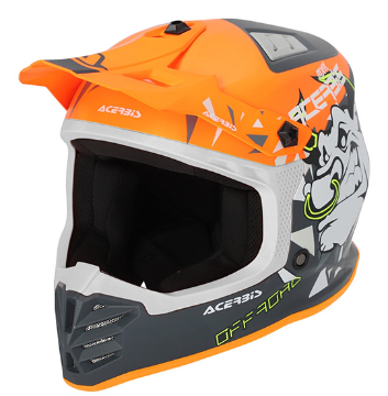 Шлем детский Acerbis PROFILE JUNIOR Orange/Grey, XL (53-54)