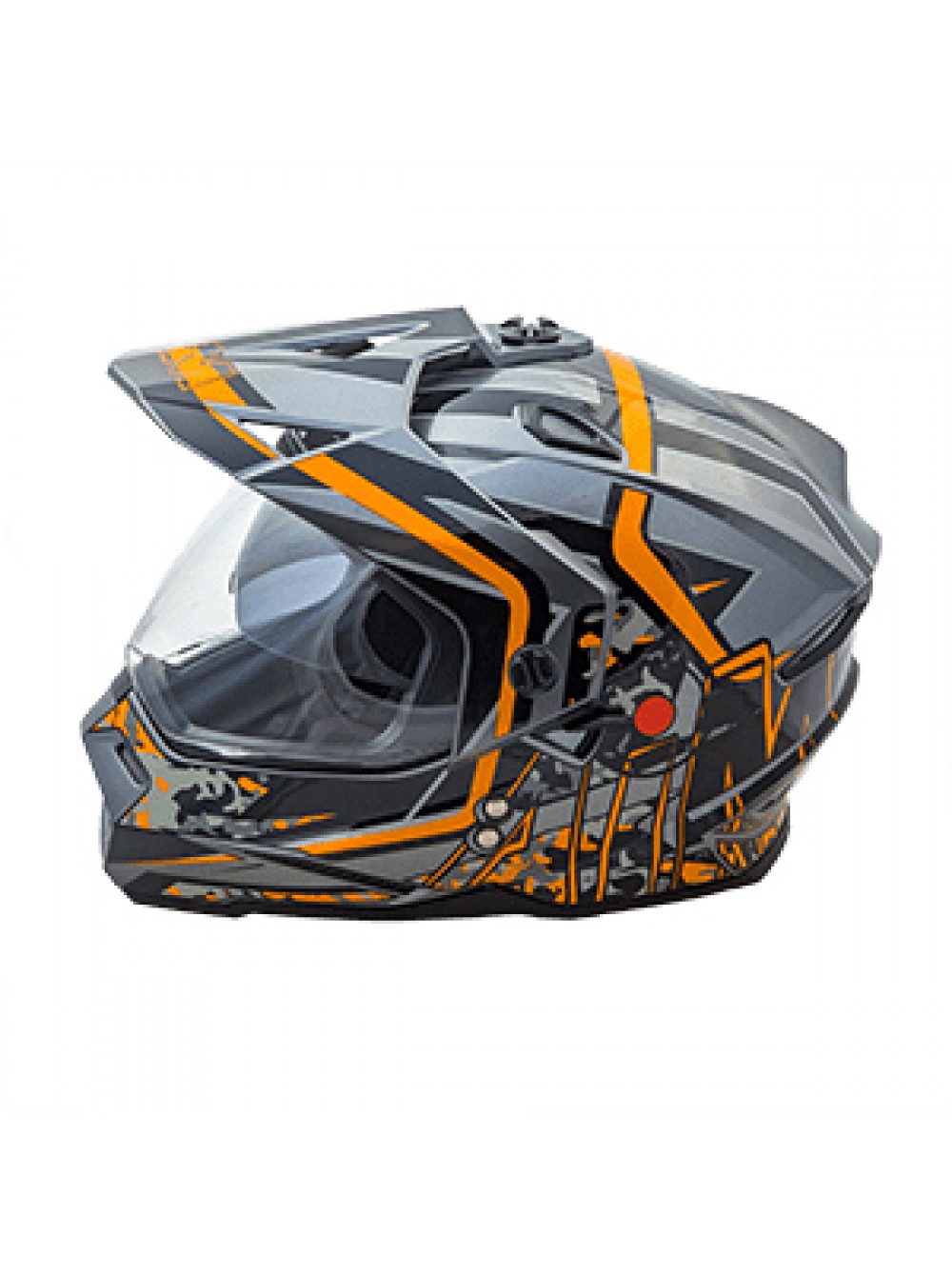 Шлем AiM JK802S Orange/Grey/Black, L