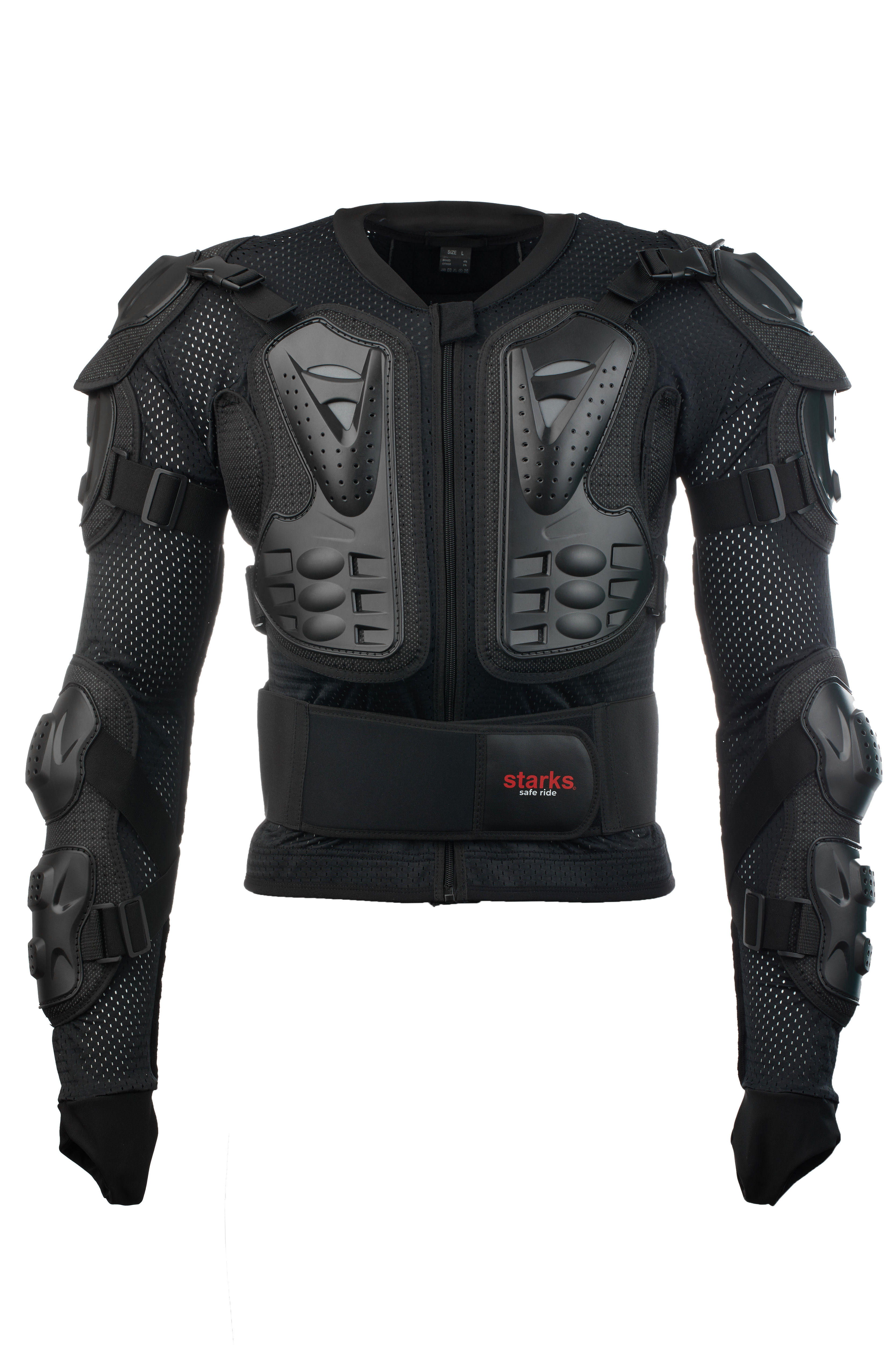 STARKS Body  Armor Kids Моточерепаха  (Чёрный) (L)