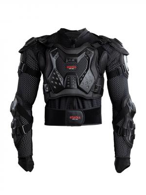 STARKS Body Armor Solid Chest Моточерепаха  (Чёрный) (XXXL)