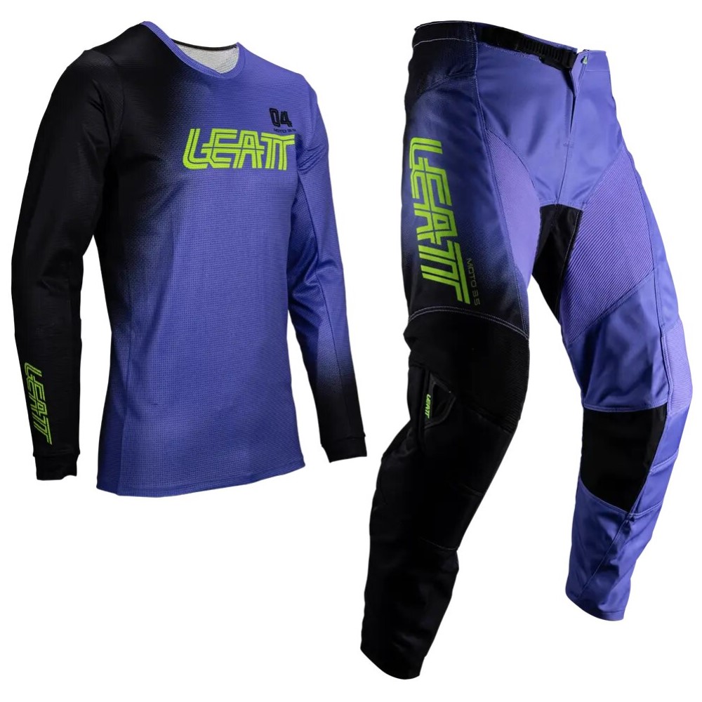 Комплект мотоджерси/мотоштаны Leatt 3.5 Ride Kit (Argon, XL, 2025 (5025300704)) (2)