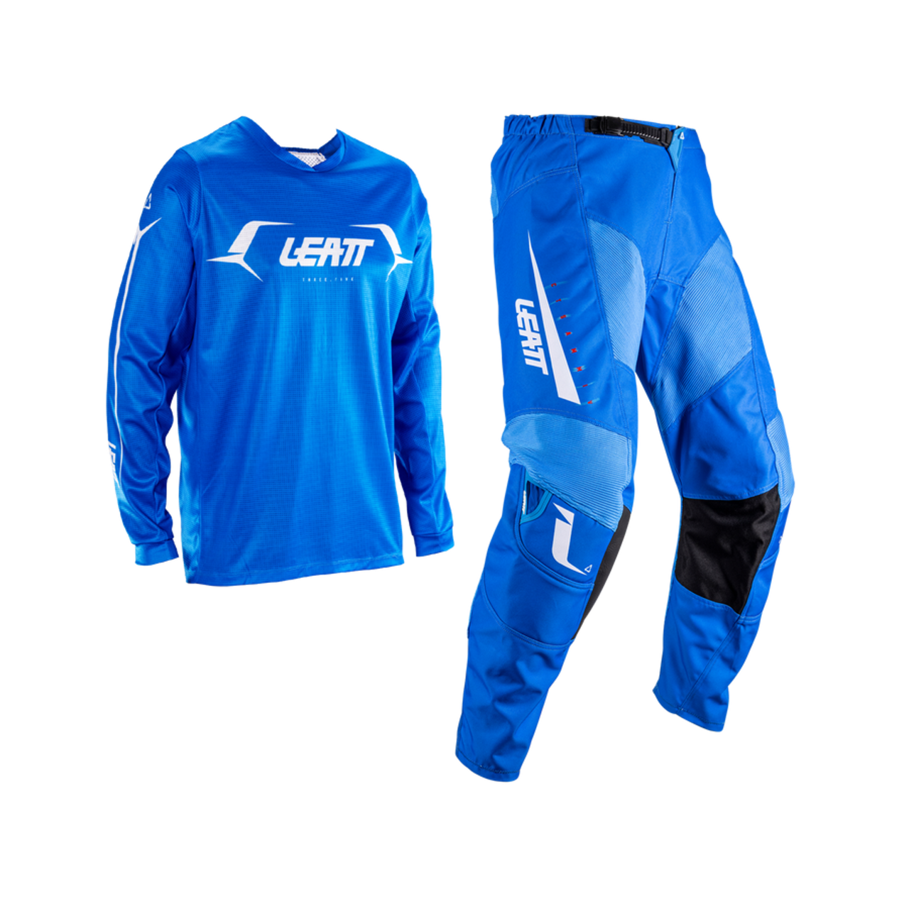 Комплект мотоджерси/мотоштаны Leatt 3.5 Ride Kit (Blue, XL, 2026 (5026000684)) (2)