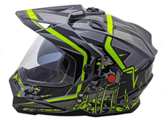 Шлем AiM JK802S Yellow/Grey/Black, M (2)