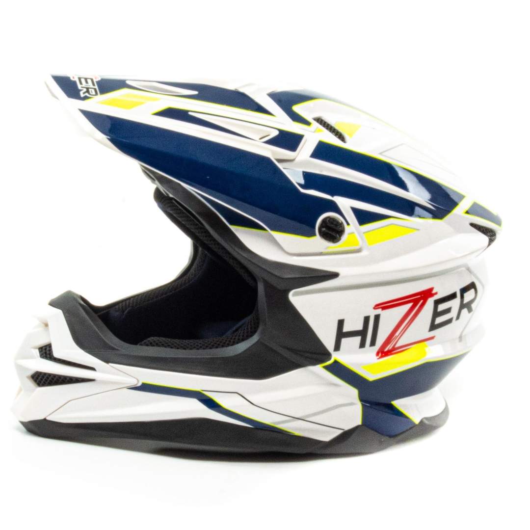 Шлем мото кроссовый HIZER J6803 №7, XL