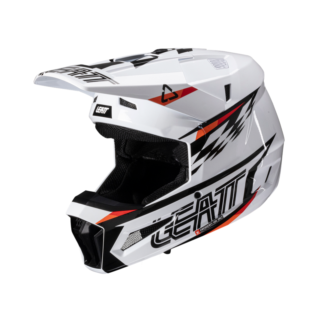 Мотошлем подростковый Leatt Moto 3.5 Helmet Kit (White, L, 2026 (1025450161))